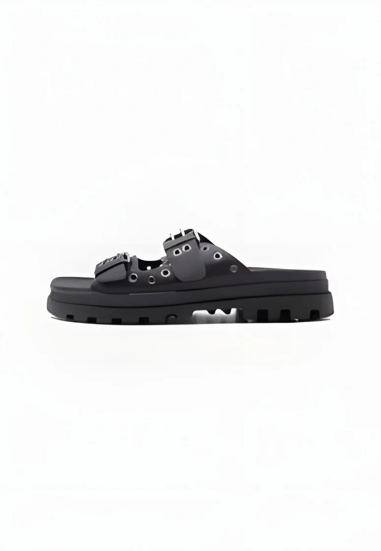 Bershka Dunelite Riviera Mule Black — black