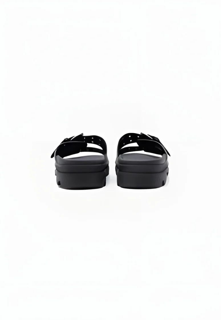 Bershka Dunelite Riviera Mule Black — black