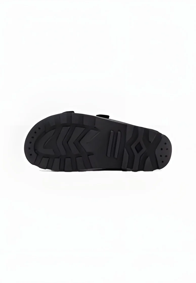 Bershka Dunelite Riviera Mule Black — black