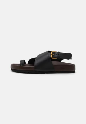 Bershka Dunelite Riviera Mule Black — black