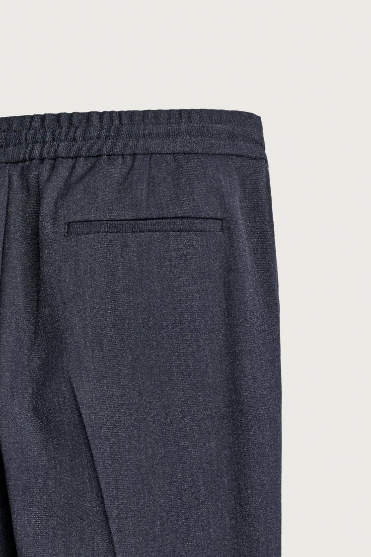 Zara Relaxed Drawstring Jogger Pants — Midnight