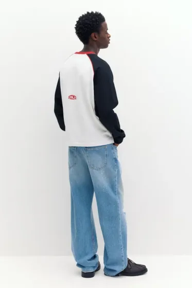 Jean Slim Bootcut Déchiré Bleu