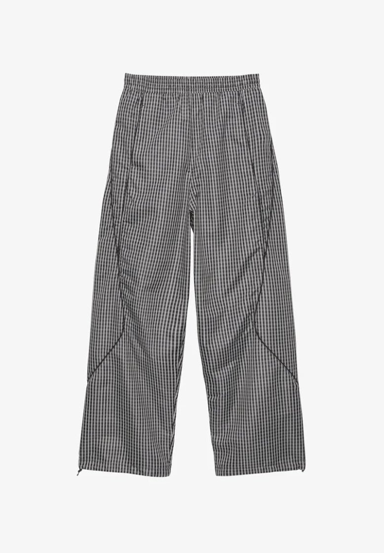 Pull&Bear Grey Street Jogger Trousers — Midnight