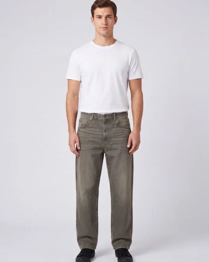 Jean Baggy Noir & Or