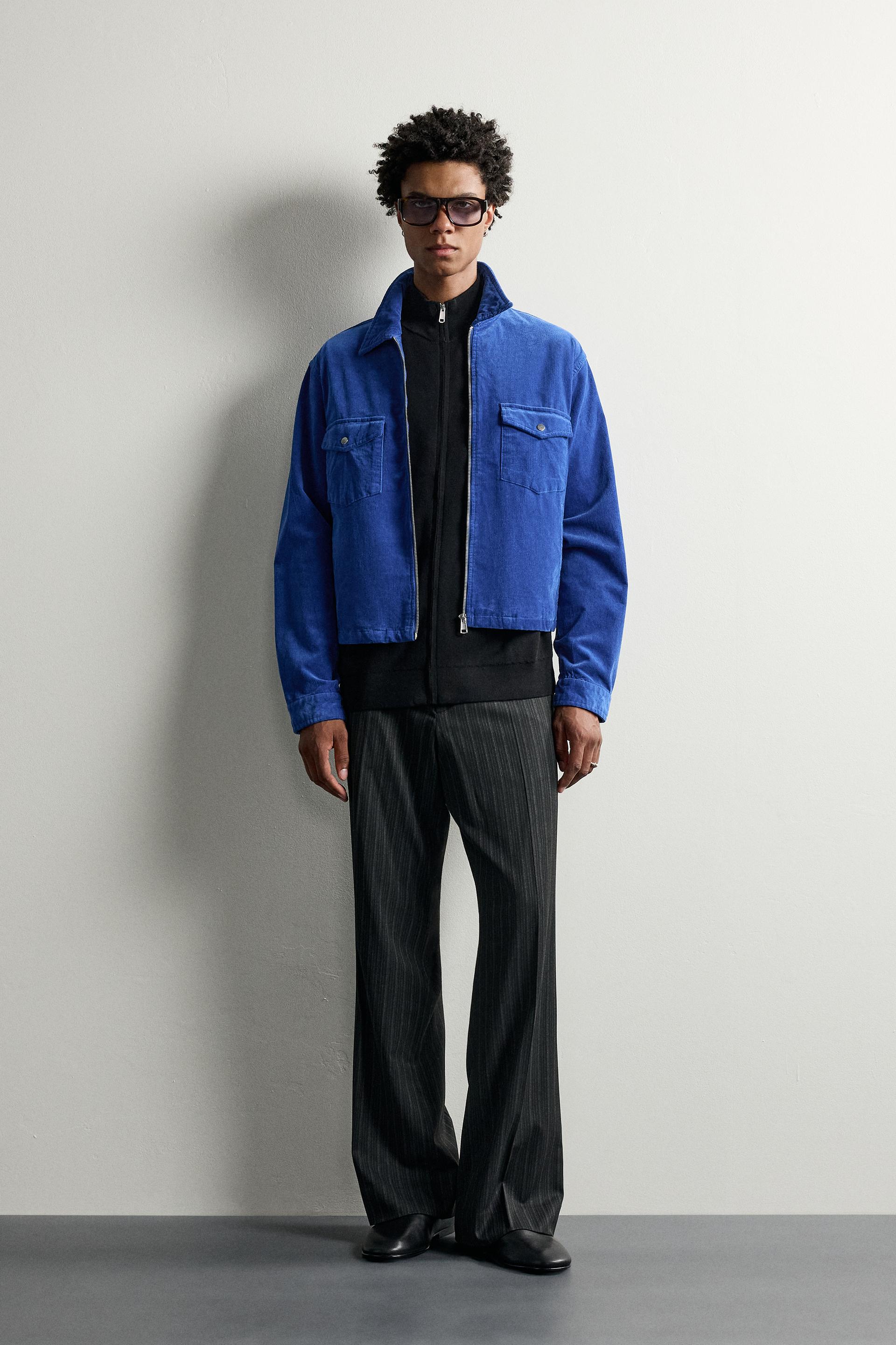 Surchemise Velours Zip