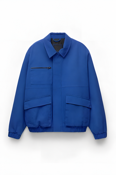 Veste en Jean Bleu