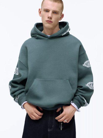 Sweat à Capuche Imprimé