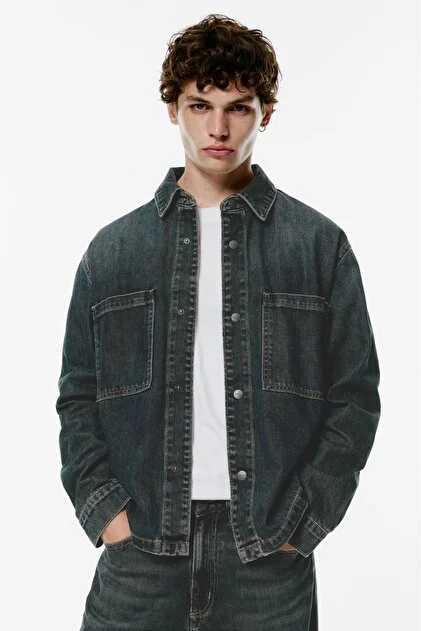 Surchemise en Jean Oversize
