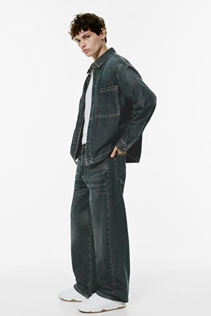 Surchemise en Jean Oversize