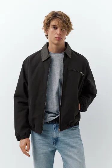 Blouson Bomber Worker Marine