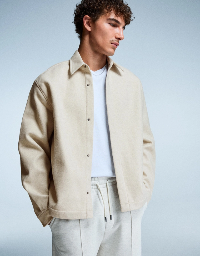 Surchemise Flanelle Sand