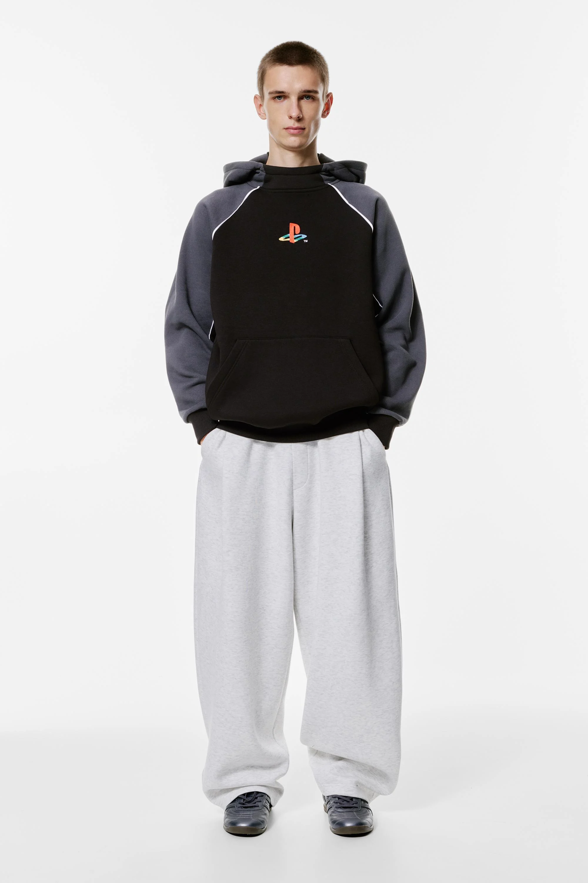 PlayStation 2 Hooded Sweatshirt — Black
