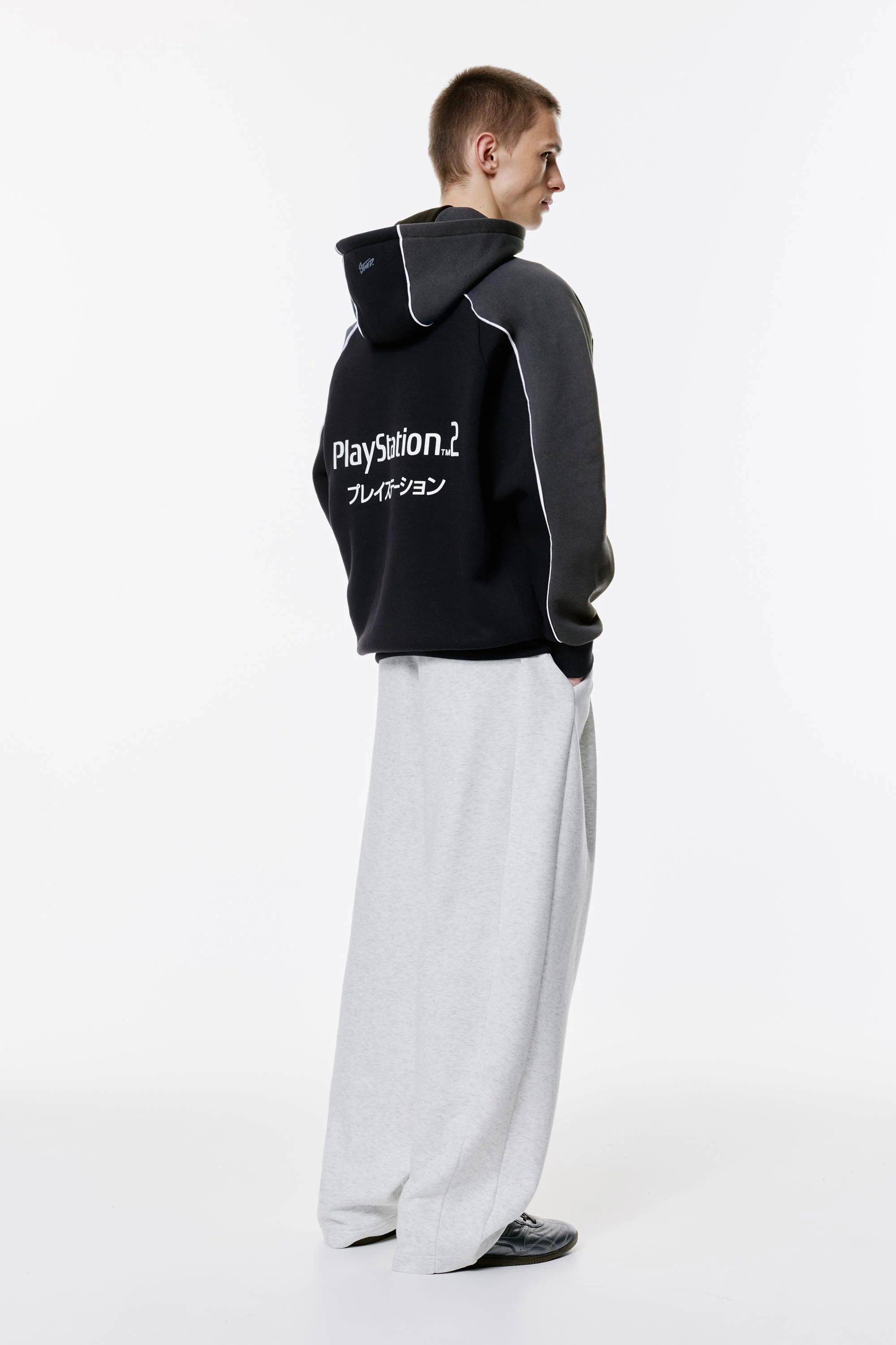 PlayStation 2 Hooded Sweatshirt — Black