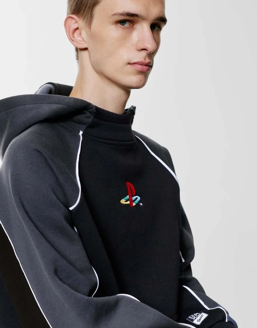 PlayStation 2 Hooded Sweatshirt — Black