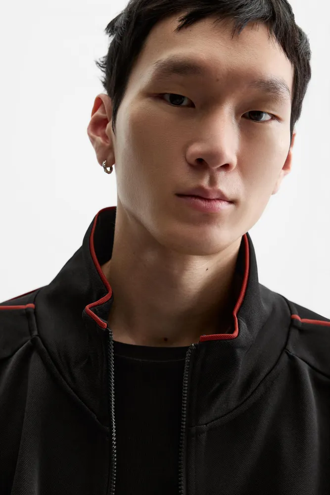 Zara Track Jacket with Red Piping