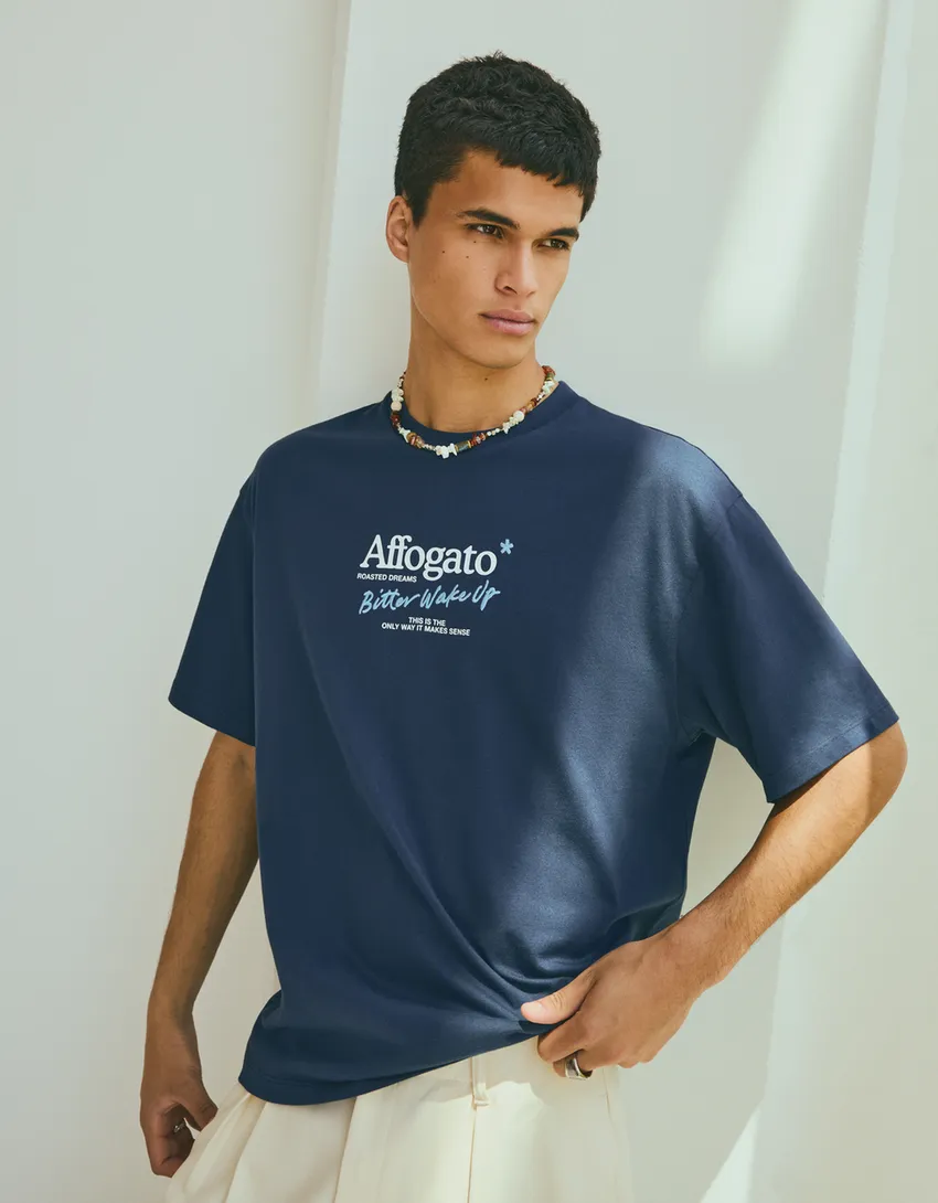Relaxed fit printed T-shirt
