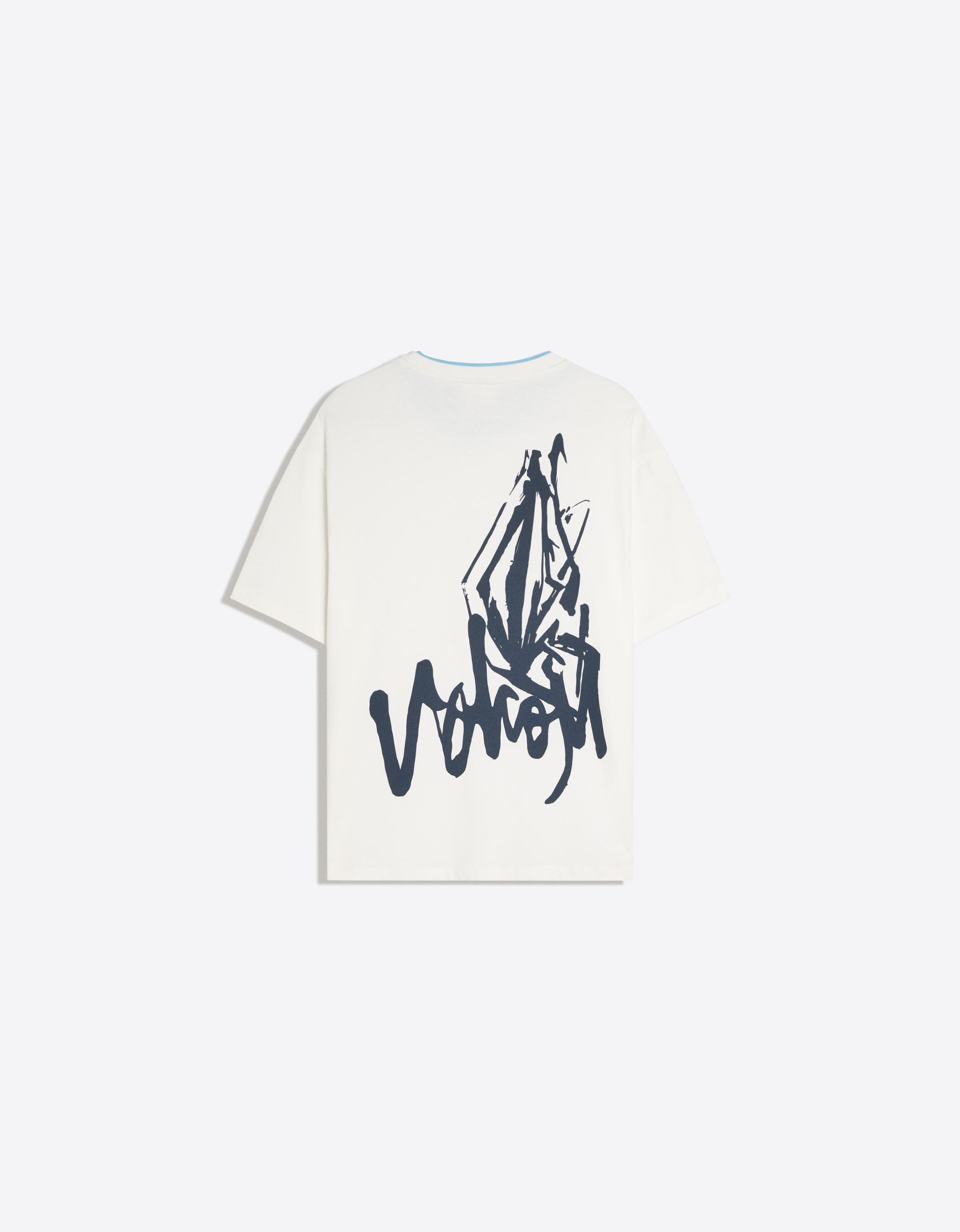 Bershka VOLCOM relaxed fit T-shirt — White