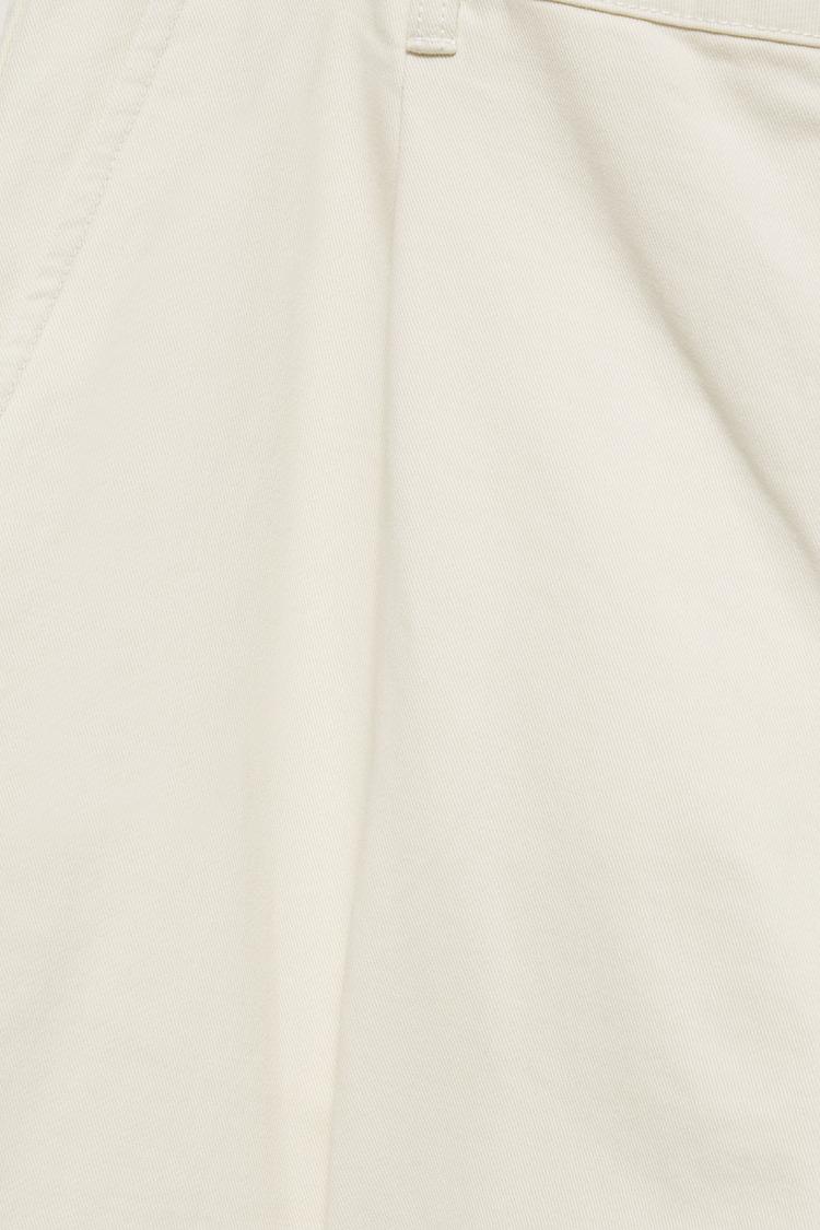 Relaxed Baggy Cotton Chino — beige