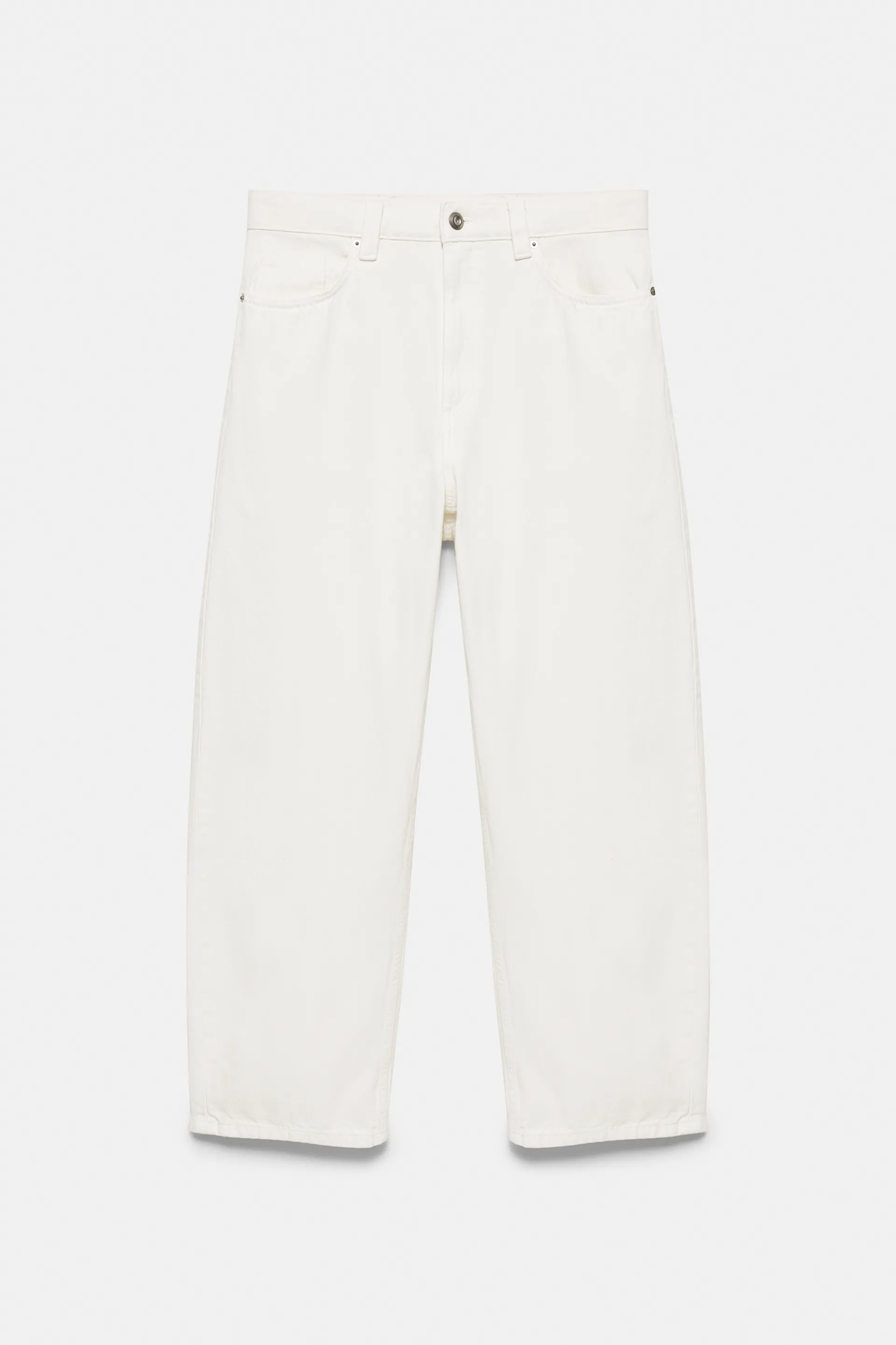 Jean baggy ballon — Blanc