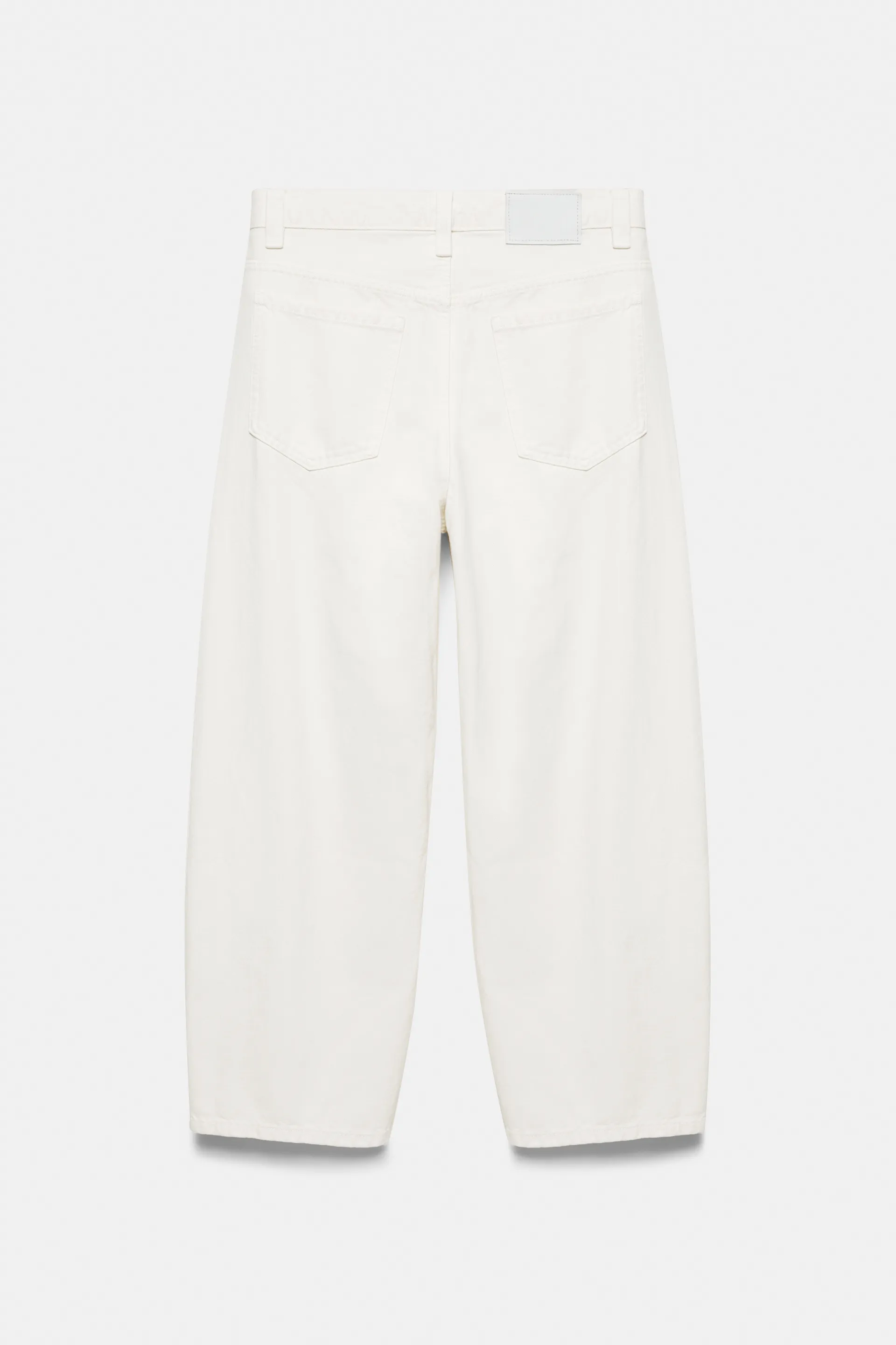 Jean baggy ballon — Blanc