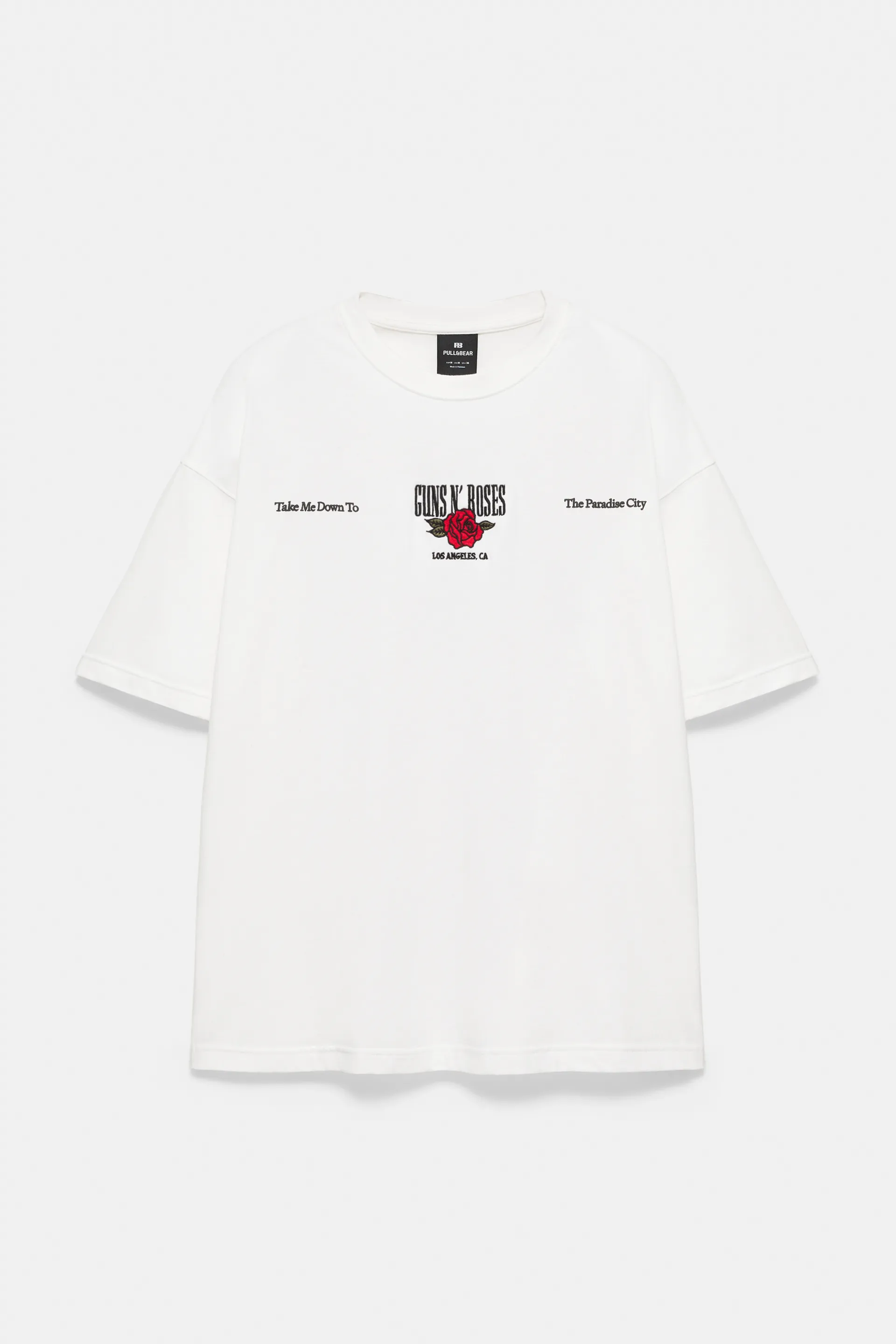 T-shirt Guns N' Roses — Blanc cassé