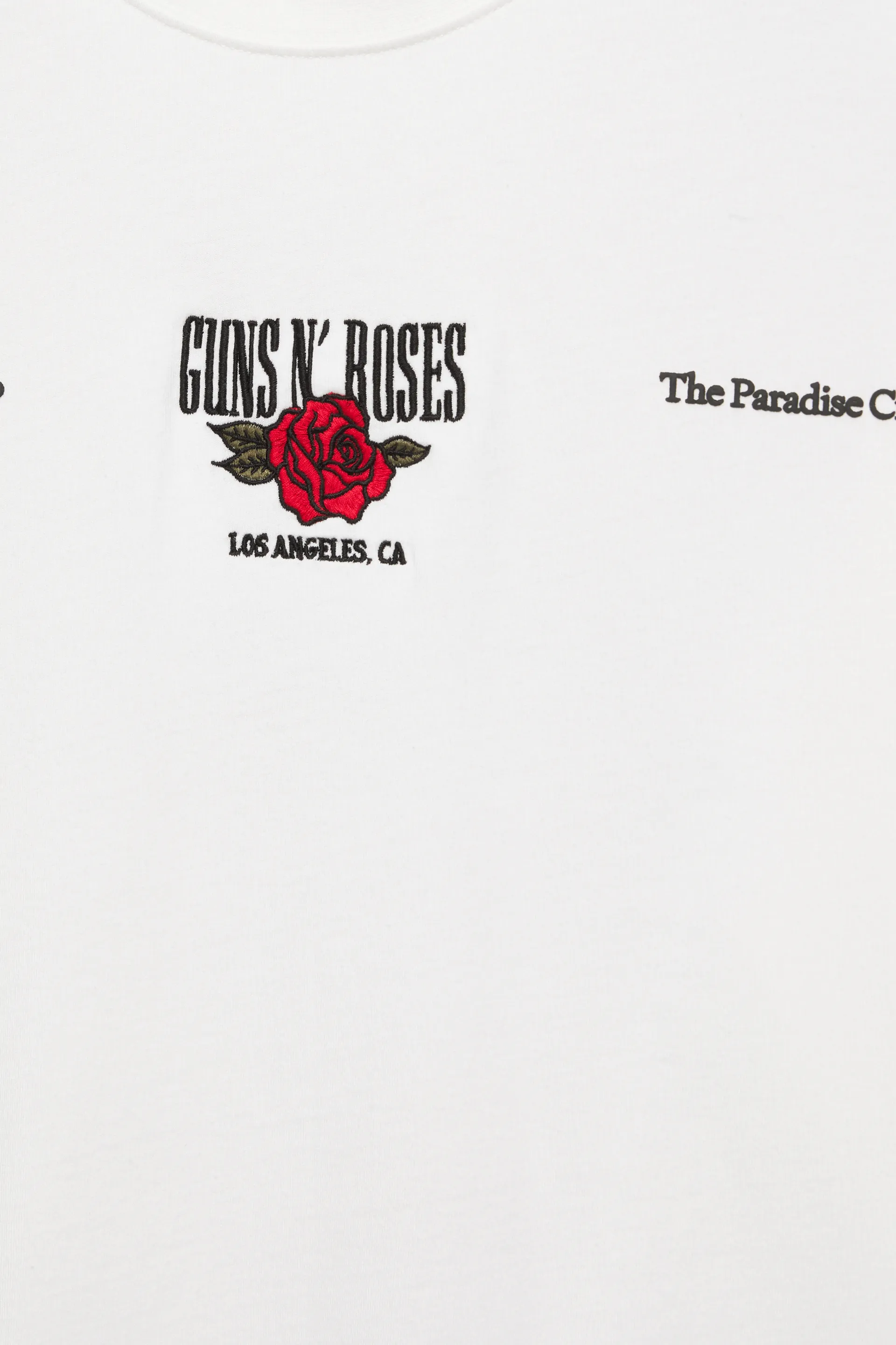T-shirt Guns N' Roses — Blanc cassé
