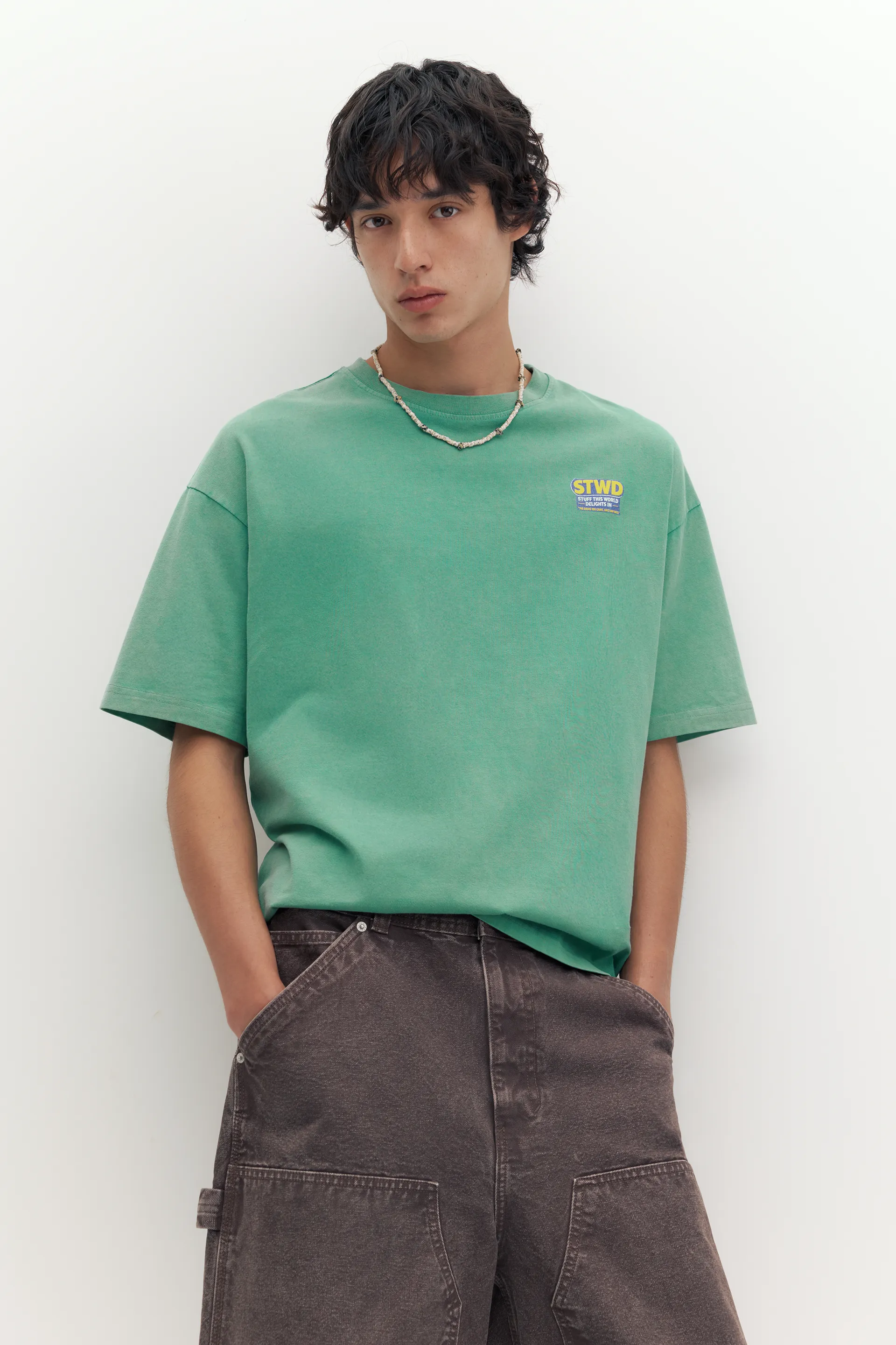T-shirt imprimé STWD — Vert