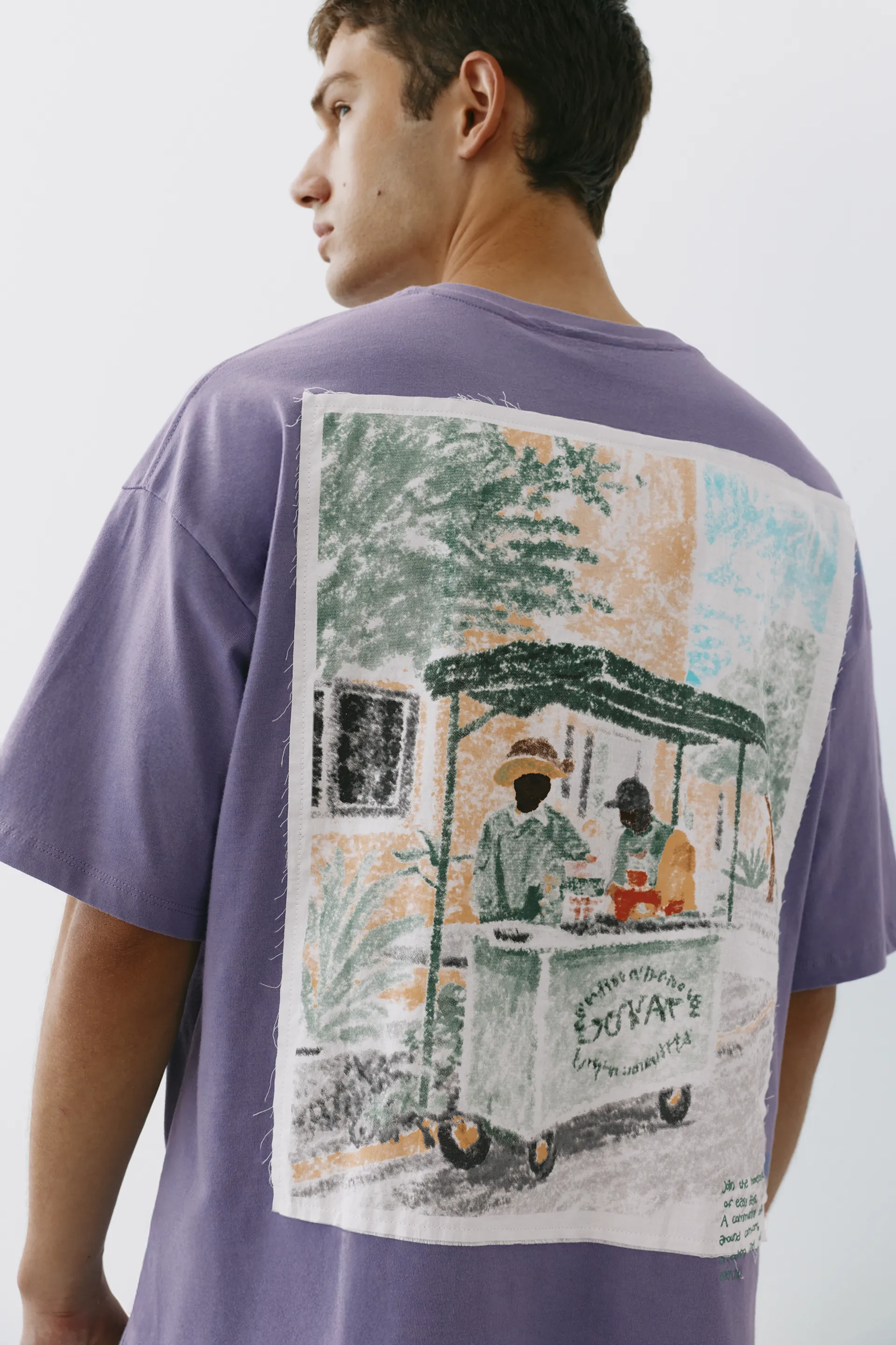 T-shirt relaxed fit imprimé