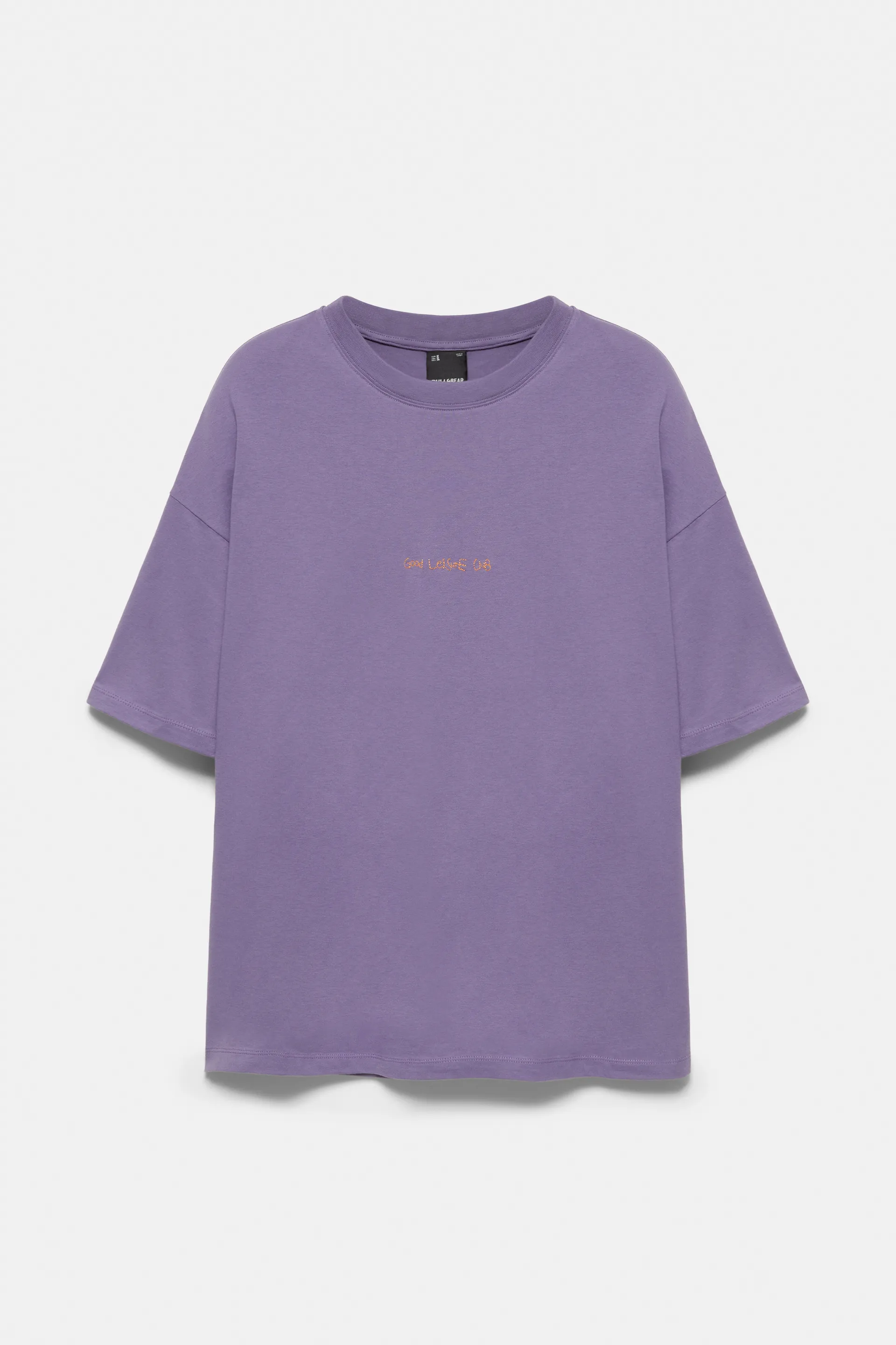 T-shirt relaxed fit imprimé — Violet