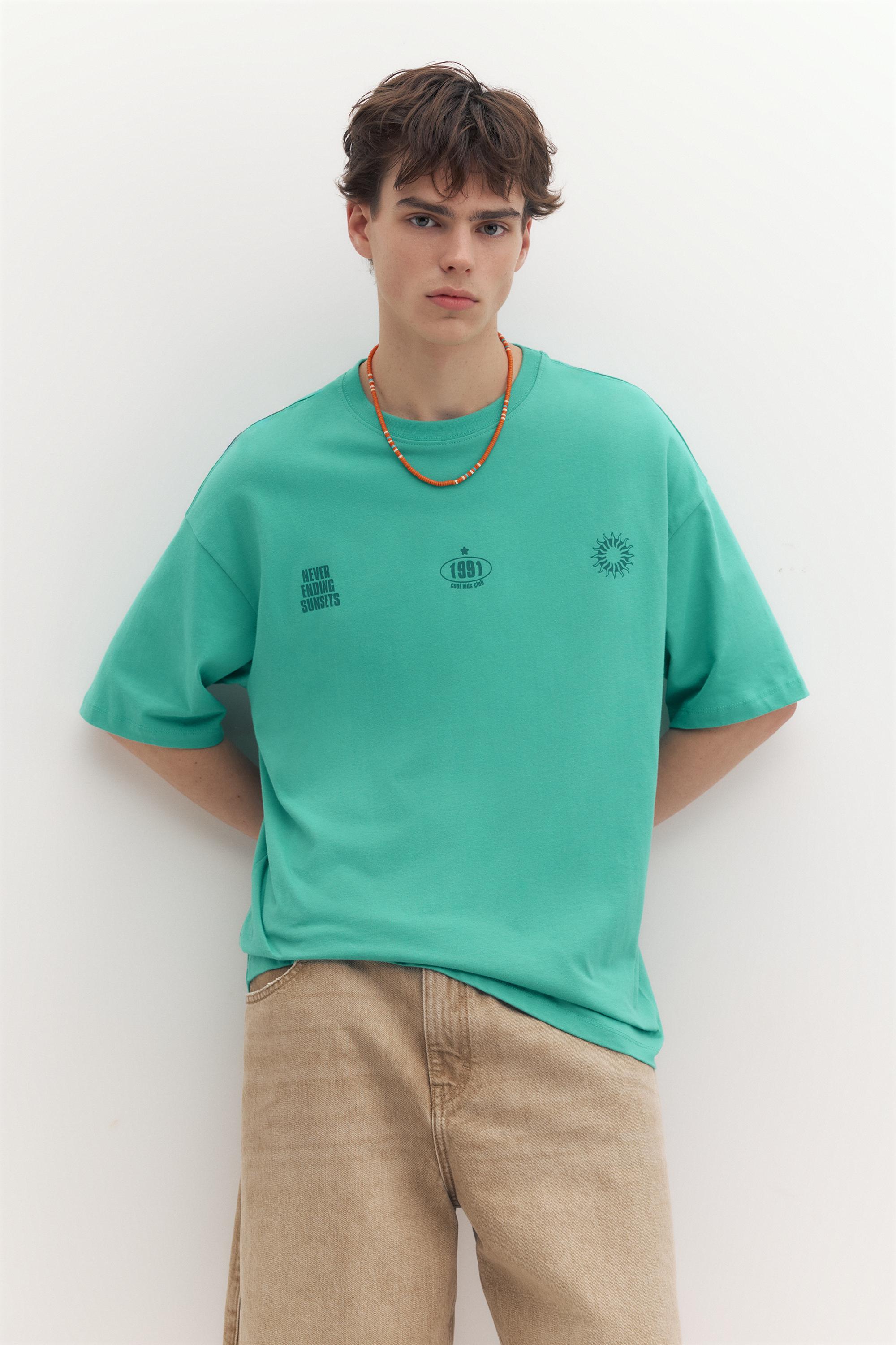 T-shirt STWD motif soleil