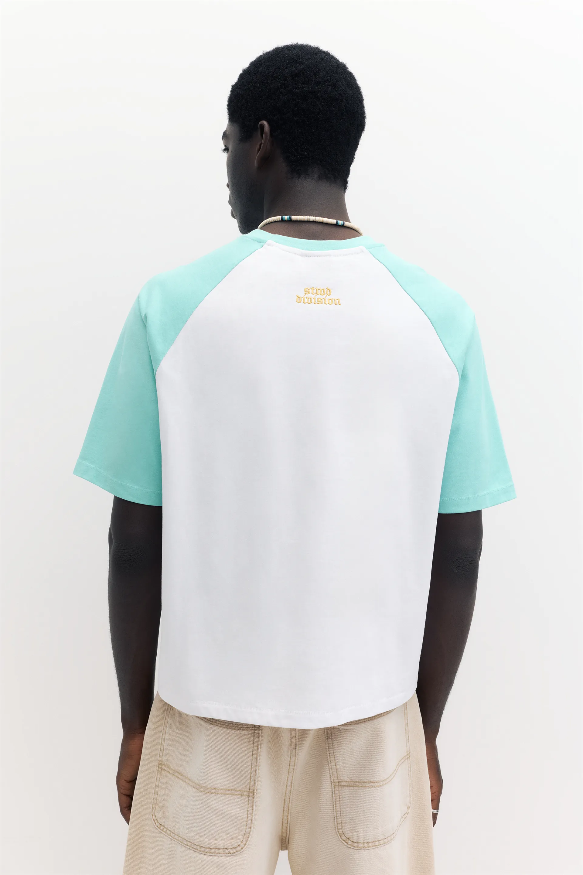 Raglan sleeve T-shirt — White