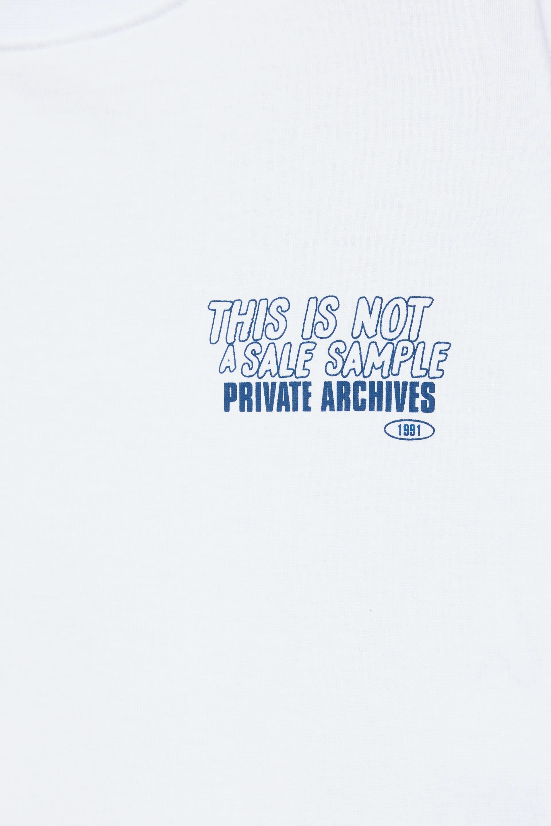 Pull&Bear T-shirt STWD imprimé Private Archives — Blanc