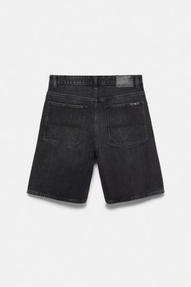 Short Bermuda en Jean Délavé