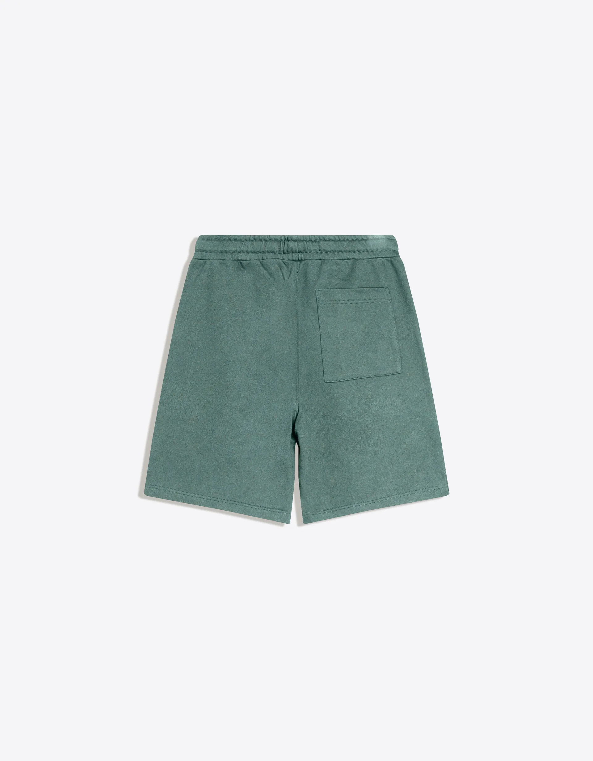 Bershka Plush Bermuda shorts — Turquoise