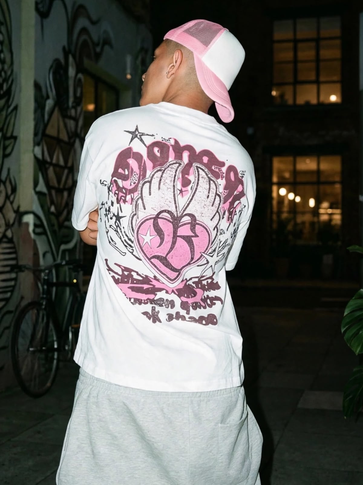 T-shirt Oversize Imprimé