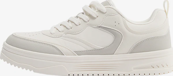 Platform Lace-Up Sneakers