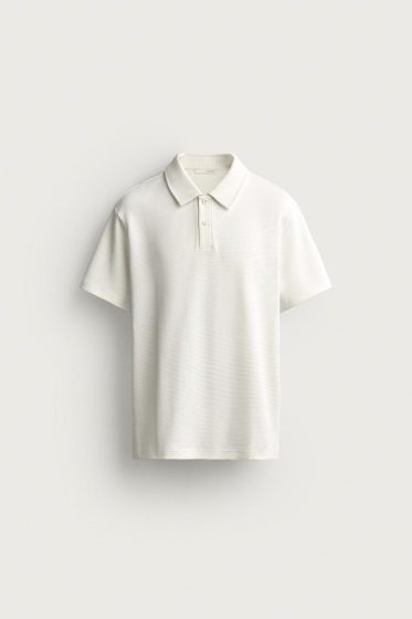Polo Texturé Gaufré