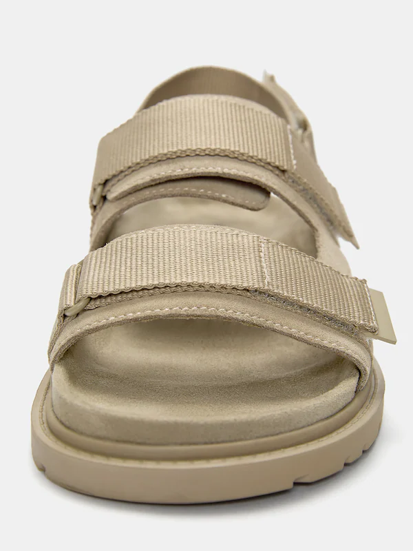 Pull&Bear Adjustable Strap Flat Sandals
