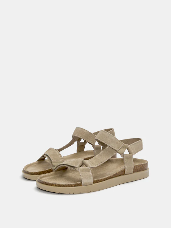 Adjustable Strap Flat Sandals