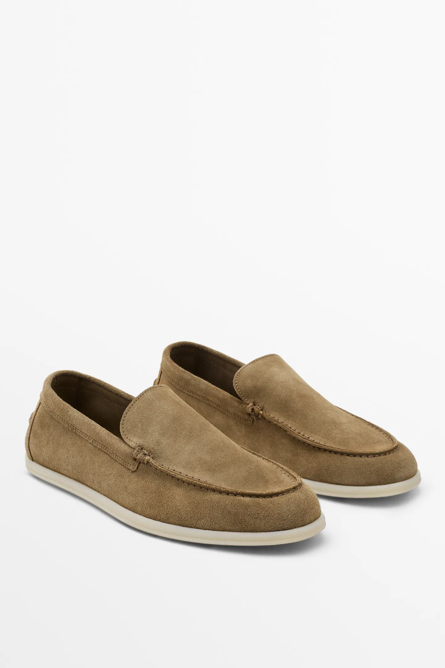 Suede Loafers