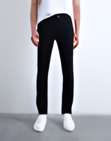 Topman stretch skinny jean in black — Black