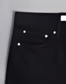 Topman stretch skinny jean in black — Black