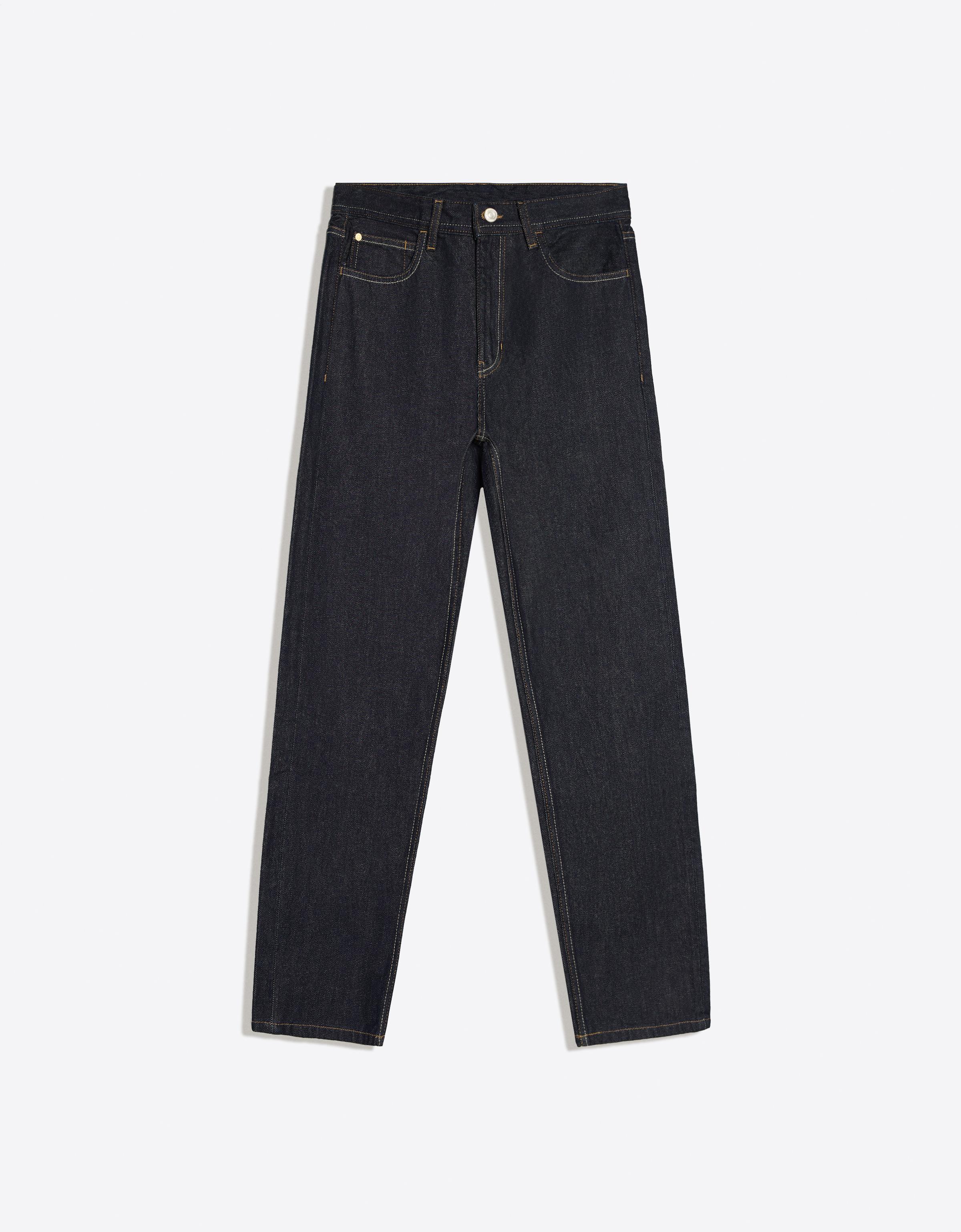 Bershka Jean straight fit — Marine