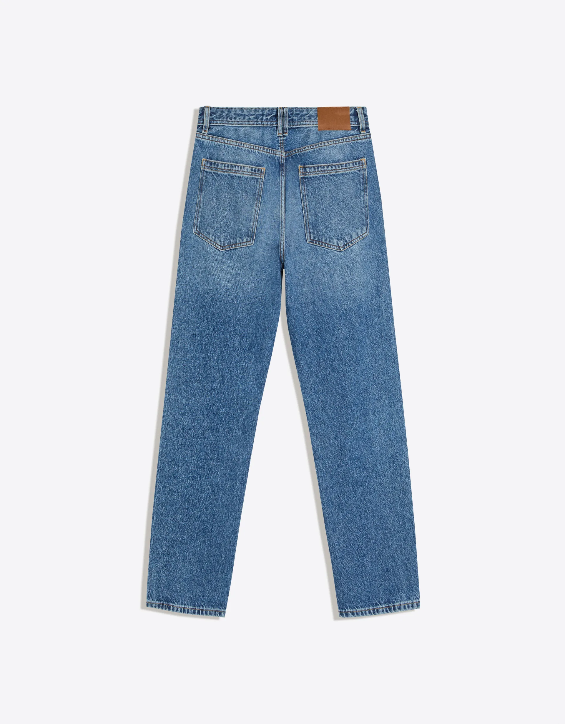 Bershka Jean straight fit — Bleu