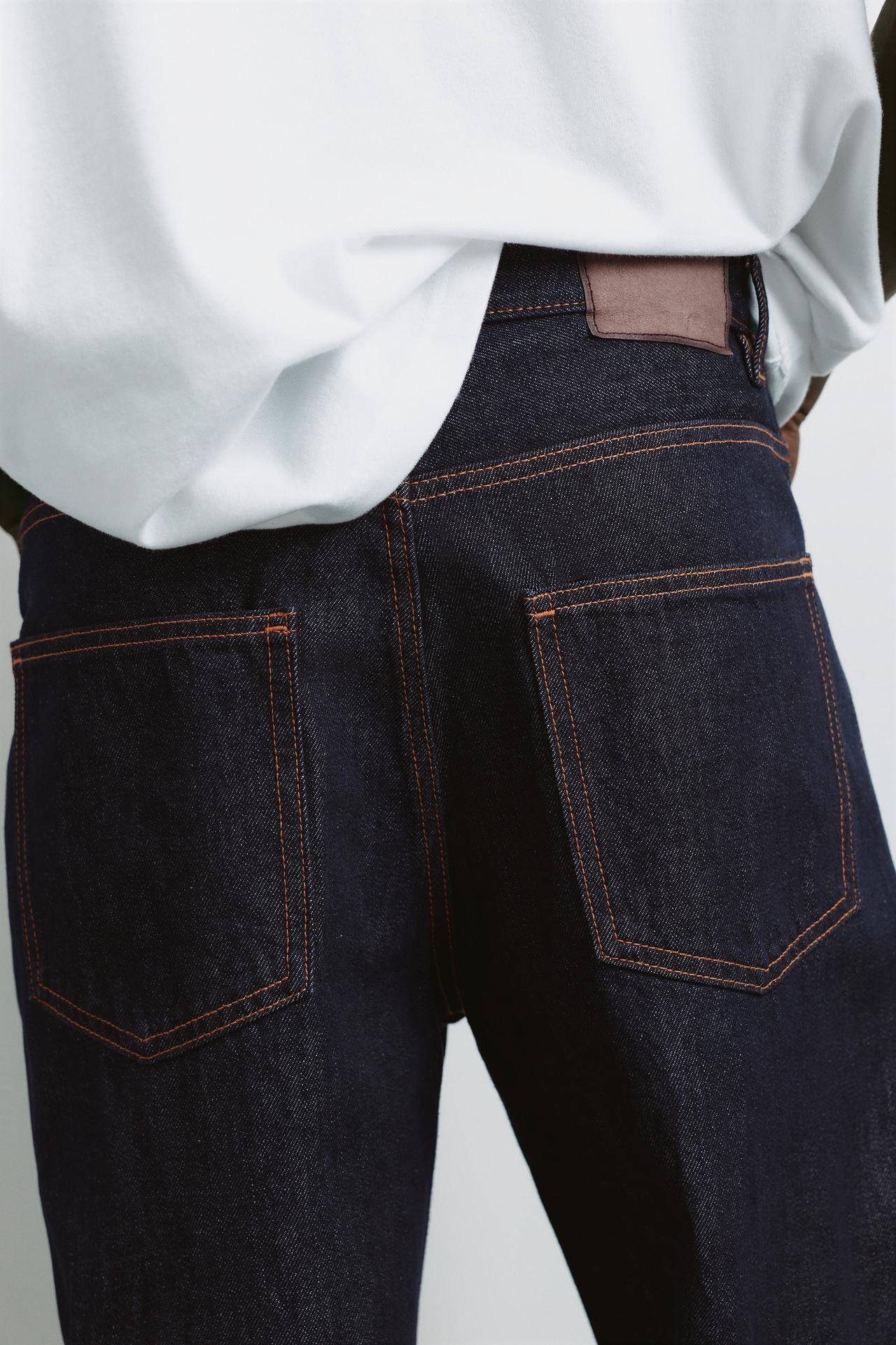Baggy Indigo Denim Jeans — indigo