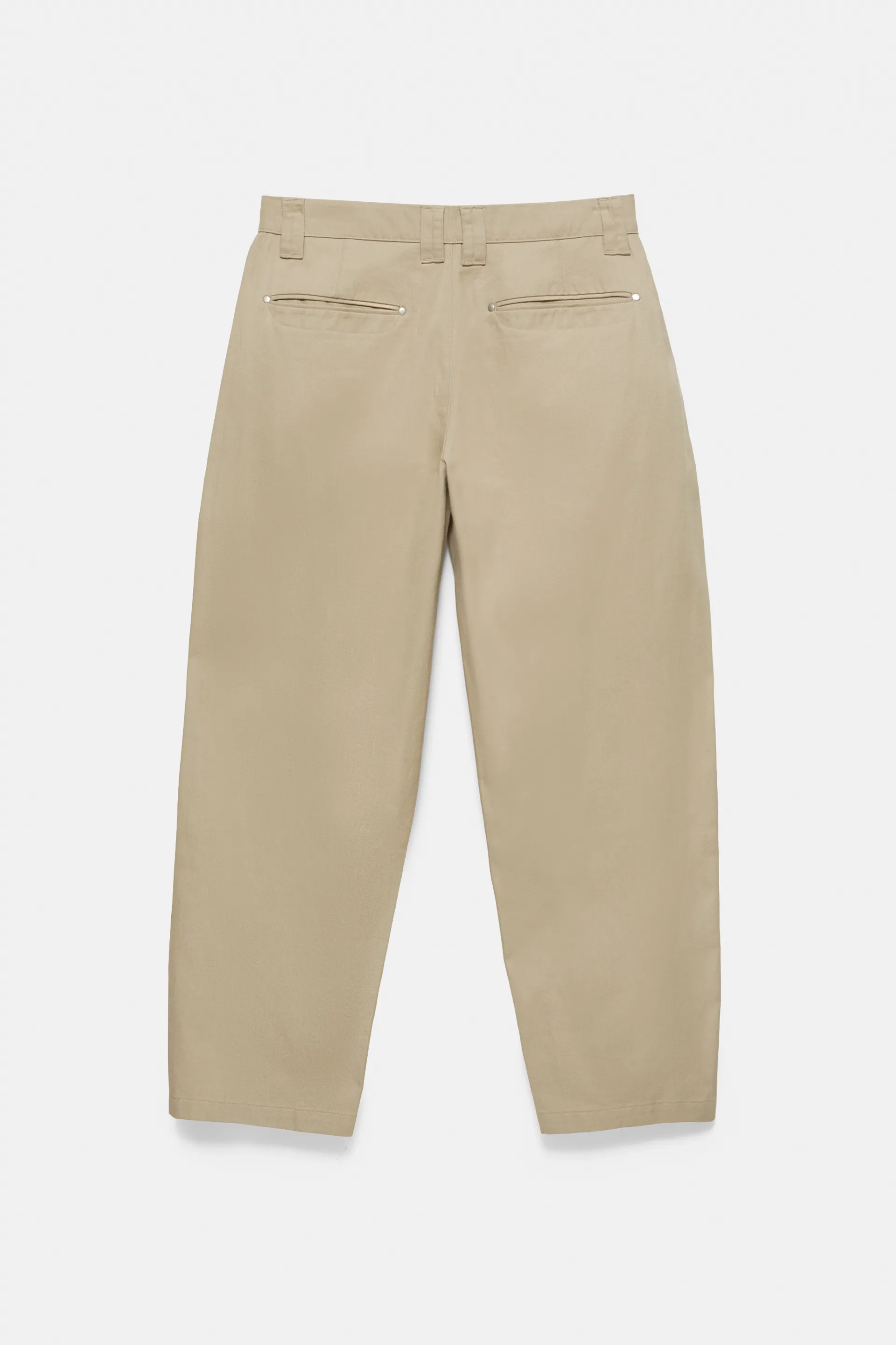 Pantalon barrel — Brun vigoré