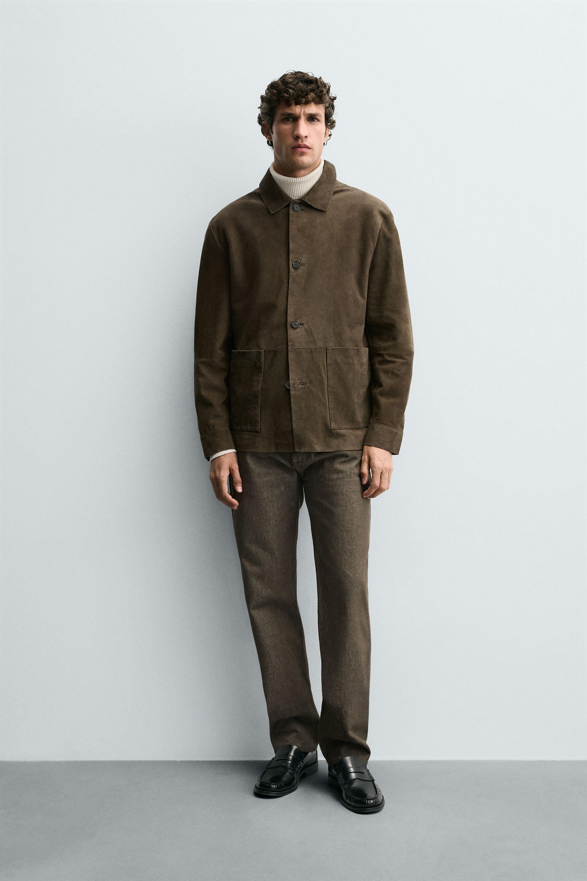 REGULAR FIT COTTON TROUSERS