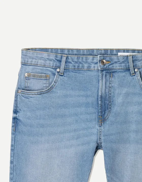 Bershka Jean Skinny Bleu Clair