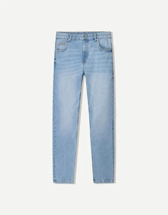 Bershka Jean Skinny Bleu Clair