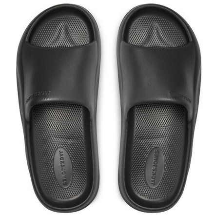 Jack  & Jones Comfort Cushioned Slide Sandals — Navy